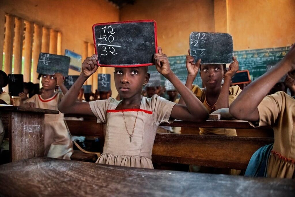Children by Steve McCurry at Museo degli Innocenti