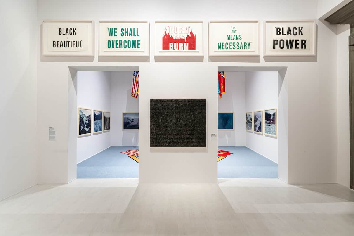 The exhibition "American Art: From Andy Warhol to Kara Walker" on display at Palazzo Strozzi in Florence celebrates 40 years of American art.