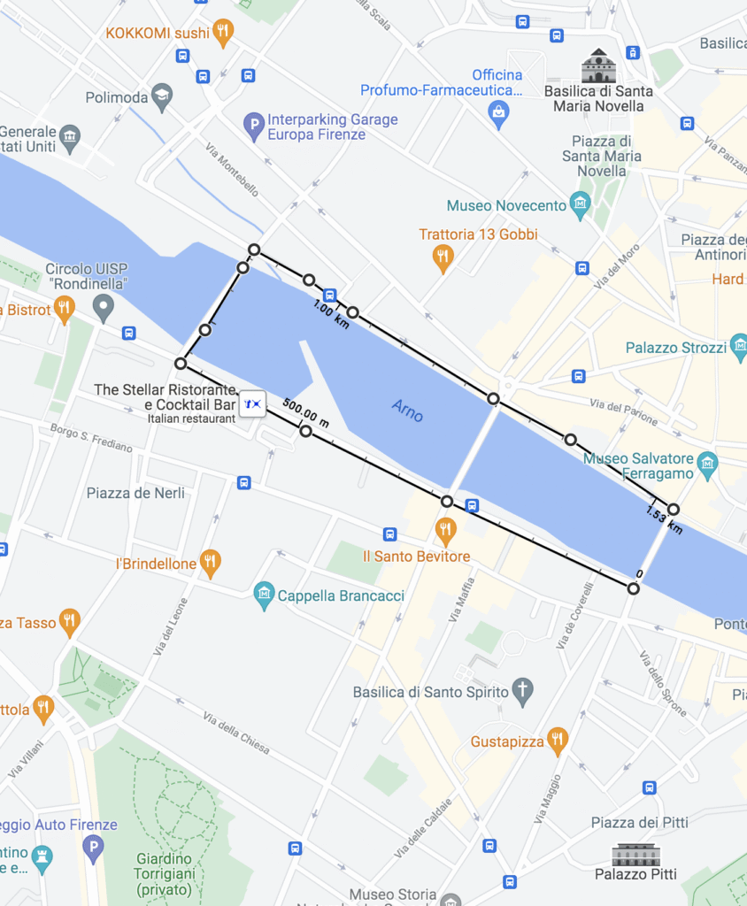 fitness in florence best running routes