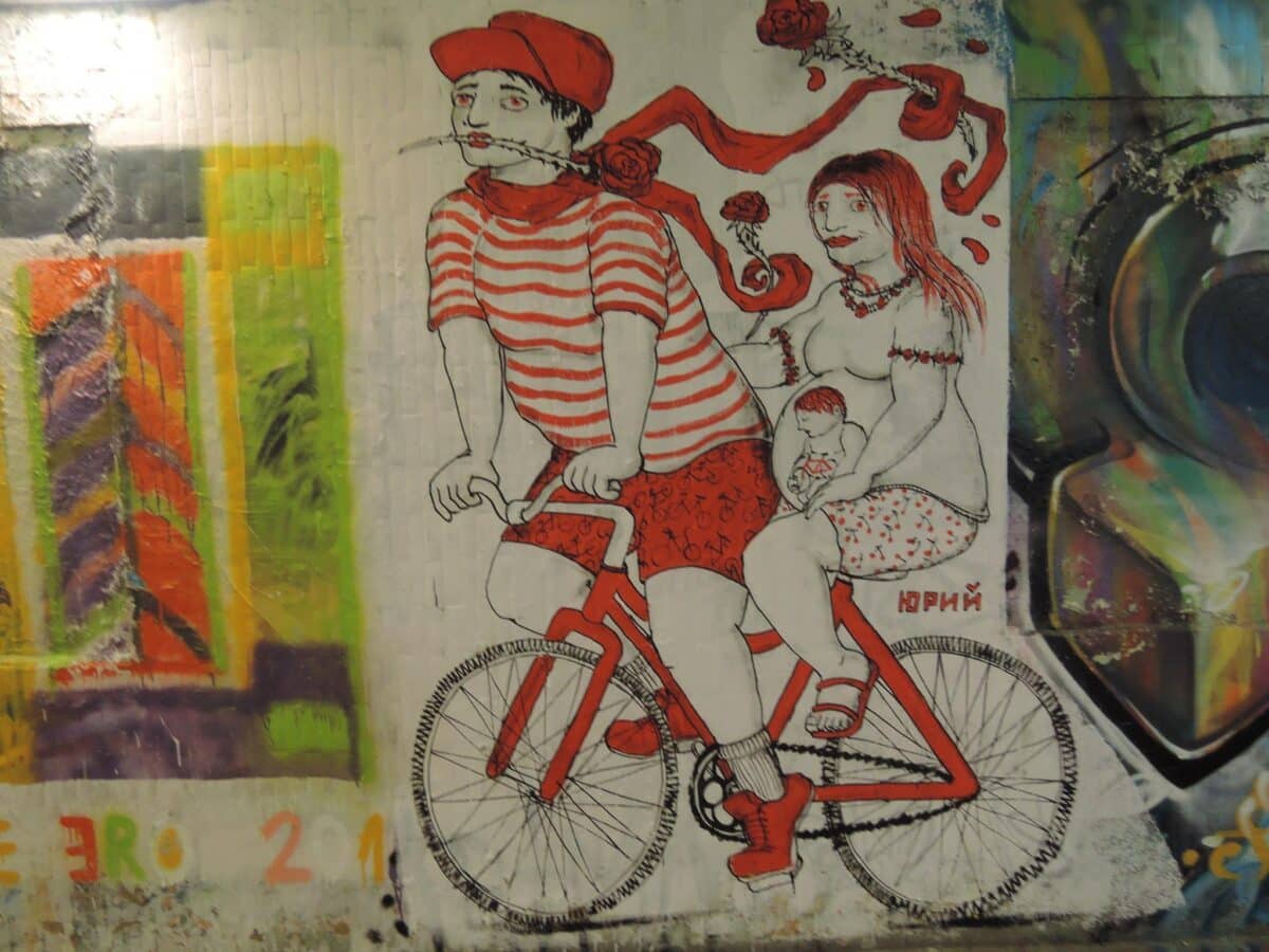 hopnn street art sottopasso delle cure firenze