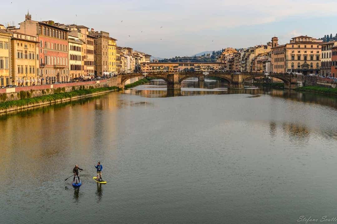 the bridges of florence: ponte amerigo vespucci